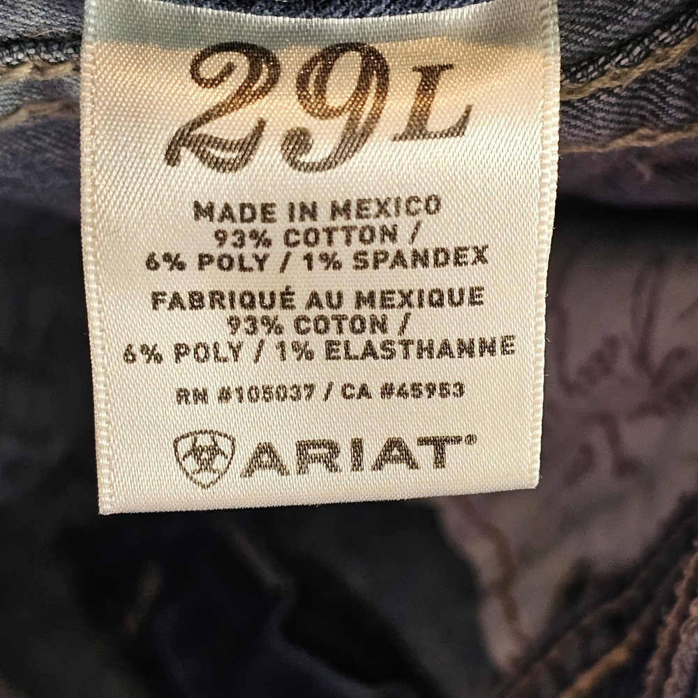 Ariat Women's Ruby Bootcut Stretch Denim Jeans Sz… - image 8